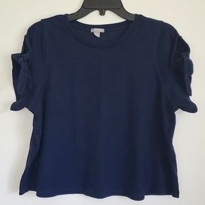 Navy oversized tee-shirt